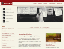 Tablet Screenshot of elmelykro.dk